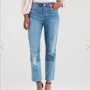 7 For All Mankind Edie Distressed Jeans